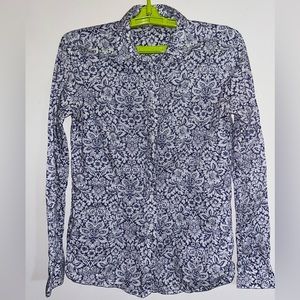 BROOKS BROTHERS button down long sleeve blouse for women .